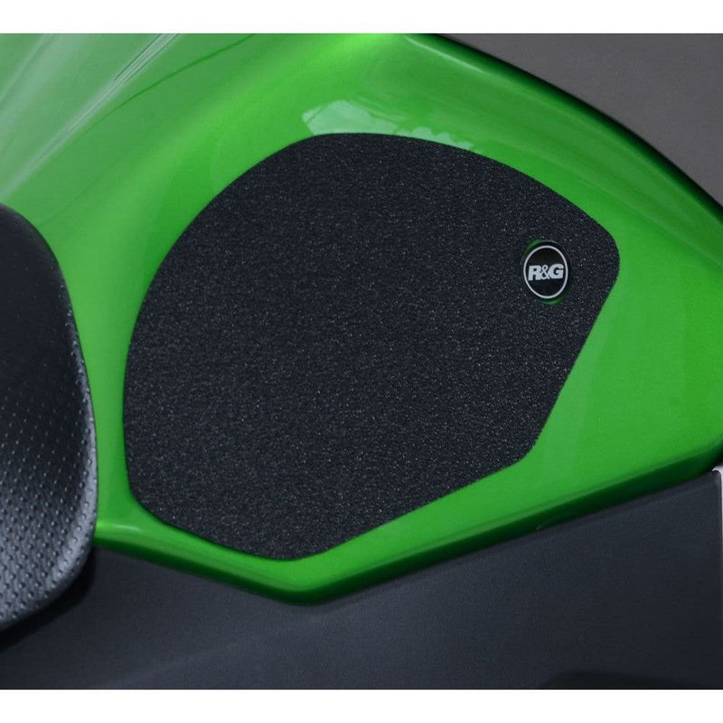 Load image into Gallery viewer, R&G Racing Black Tank Traction Grips For 2017-2019 Kawasaki Versys-X 250