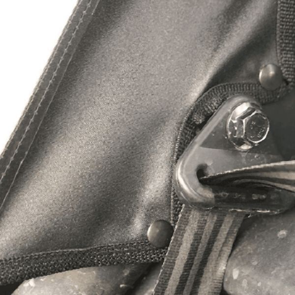 Load image into Gallery viewer, Falcon Ridge Black Canvas Upper Doors With Zipper For Can-Am Maverick 2017-2021