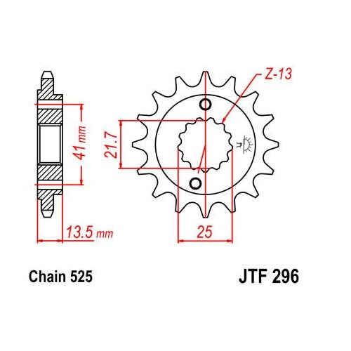 Load image into Gallery viewer, Steel Front Sprocket 16T for Street HONDA VT600C 1989-2007