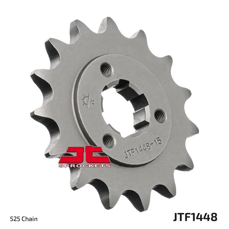 Load image into Gallery viewer, JT Sprockets Front Steel Countershaft Sprocket 15 Tooth 15T 525 Chain