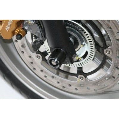 Load image into Gallery viewer, R&G Racing Black Fork Protectors For 2010-2012 Honda CBF600