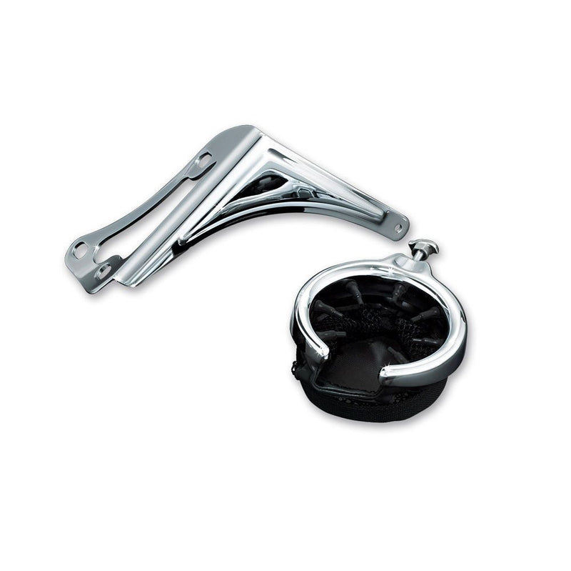 Load image into Gallery viewer, Kuryakyn Passenger Arm Rest Drink Holder Tour Pak Harley Touring Bagger 14-2017
