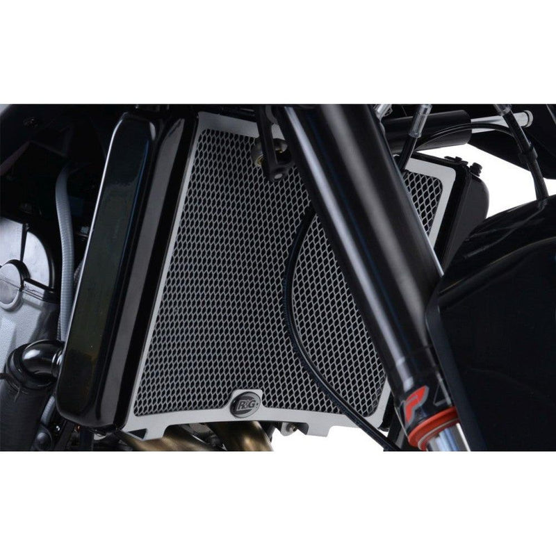 Load image into Gallery viewer, R&G Racing Black Aluminum Radiator Guard For 2018-2023 KTM 790 Duke RAD0232BK