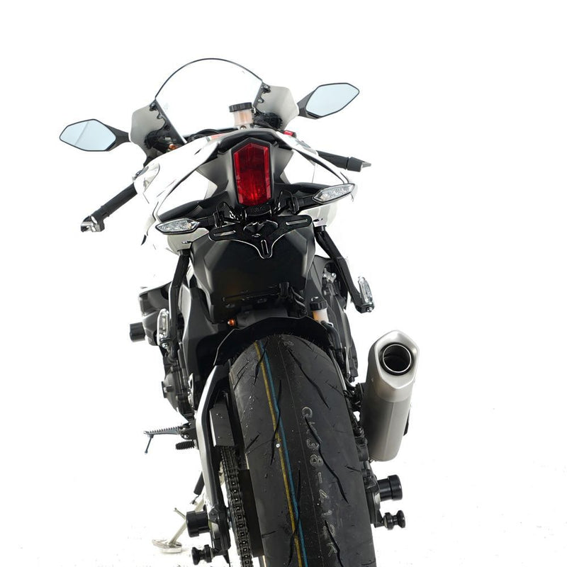Load image into Gallery viewer, R&G Racing Black Tail Tidy License Plate Holder For 2015-2024 Yamaha YZF R1