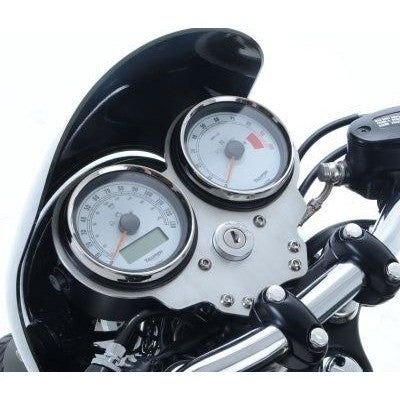Load image into Gallery viewer, R&G Racing Silver Instrument Panel For 2008-2014 Triumph Thruxton 900 IF0003SI