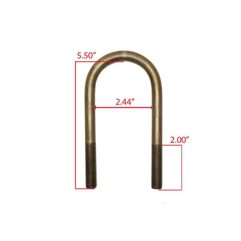 Load image into Gallery viewer, Spring U-Bolt 3,500 LB Axle