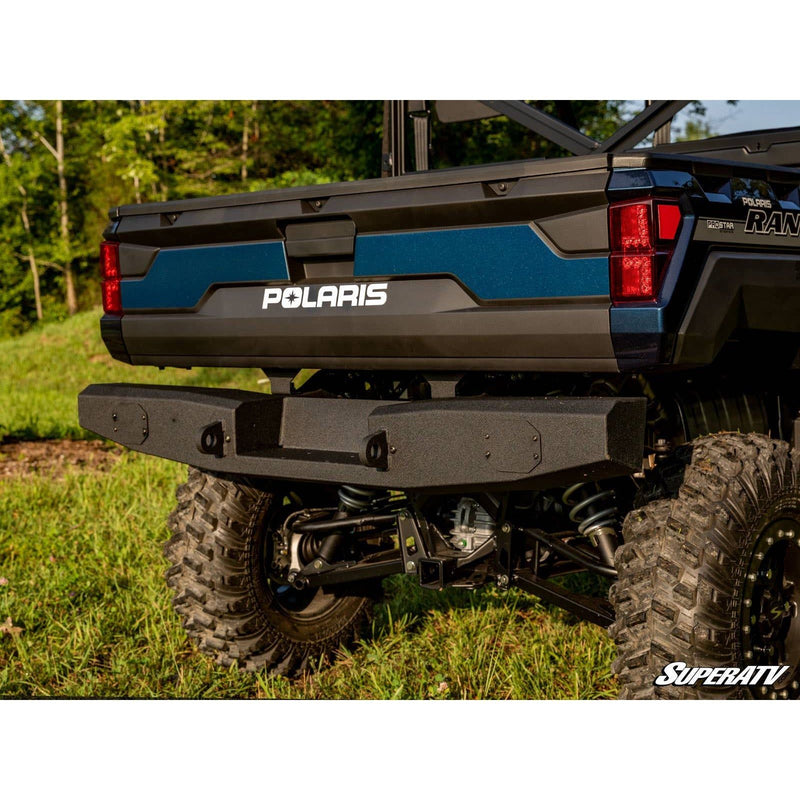 Load image into Gallery viewer, SuperATV Polaris Ranger XP 1000 2017-2021 Winch Ready Rear Bumper RB-P-RAN1K-001-00