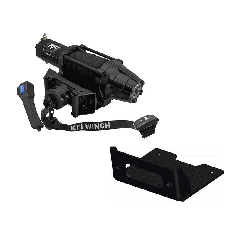 Load image into Gallery viewer, Winch Kit 5000 lb Wide For John Deere Gator XUV 865M ALL (Synthetic Rope)