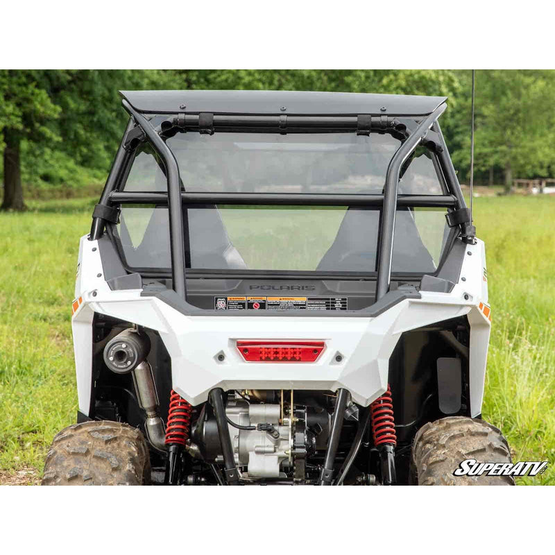 Load image into Gallery viewer, SuperATV Polaris RZR 200 Rear Windshield RWS-P-RZR200-76