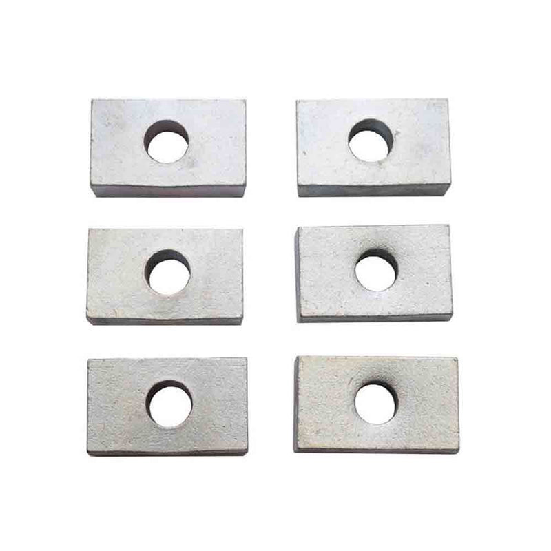 Load image into Gallery viewer, 6 Block Plate Kit With (2) 1/2" Fishwires