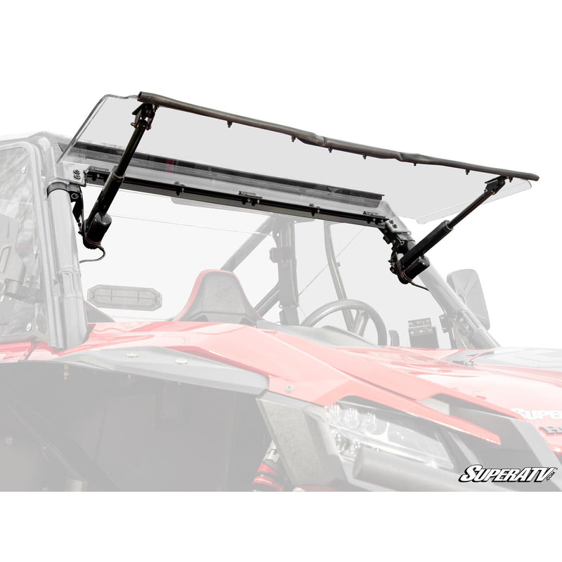 Load image into Gallery viewer, SuperATV Honda Talon 1000 MaxDrive Power Flip Windshield PFWS-H-TAL-70