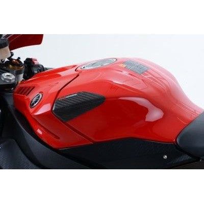 Load image into Gallery viewer, R&G Racing Carbon Fibre Tank Sliders For 2015-2024 Yamaha YZF R1