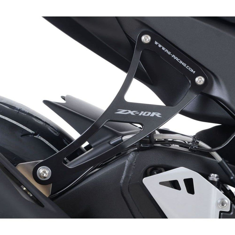 Load image into Gallery viewer, R&G Racing Black Exhaust Hanger For 2015-2019 Kawasaki Ninja ZX10R ZX1000
