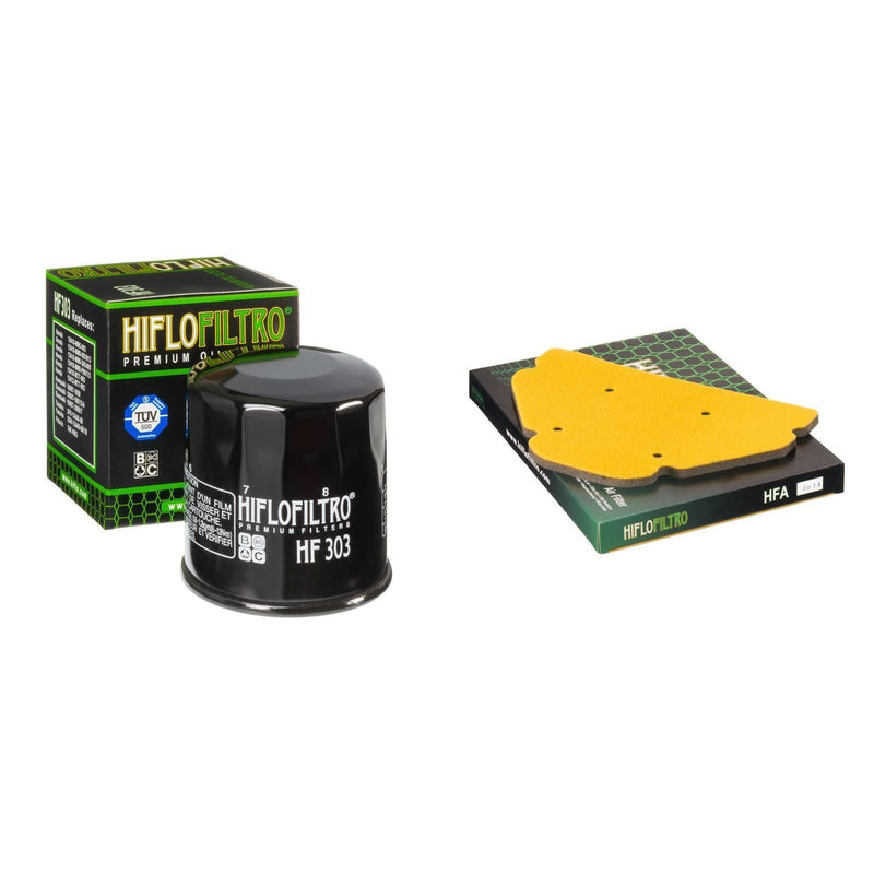 Load image into Gallery viewer, HIFLO FILTRO Oil and Air Filter Kit for KAWASAKI ZX900 C1,C2 ZX-9R 98-99