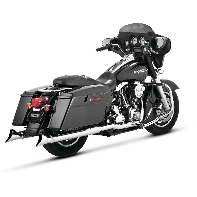 Load image into Gallery viewer, Vance & Hines 16799 Dresser Duals Head Pipes Chrome