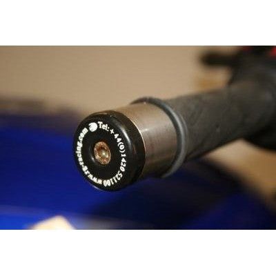 Load image into Gallery viewer, R&G Racing Black Bar End Sliders For 2001?2008 Honda Bros