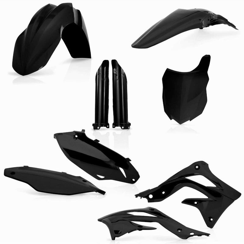 Load image into Gallery viewer, Acerbis Black Full Plastic Kit for Kawasaki - 2314200001