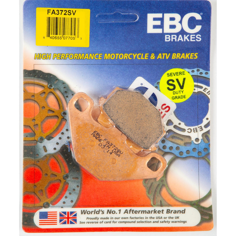 Load image into Gallery viewer, EBC 1 Pair SV Series Severe Duty Brake Pads MPN FA372SV