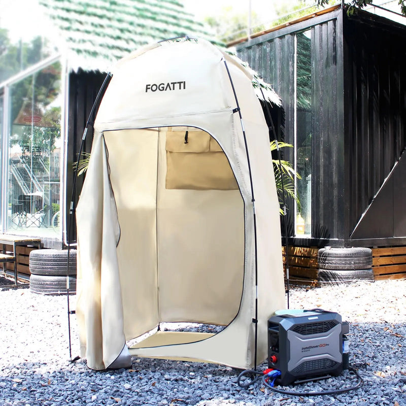 Load image into Gallery viewer, FOGATTI Portable Camping Shower Tent With Floor
