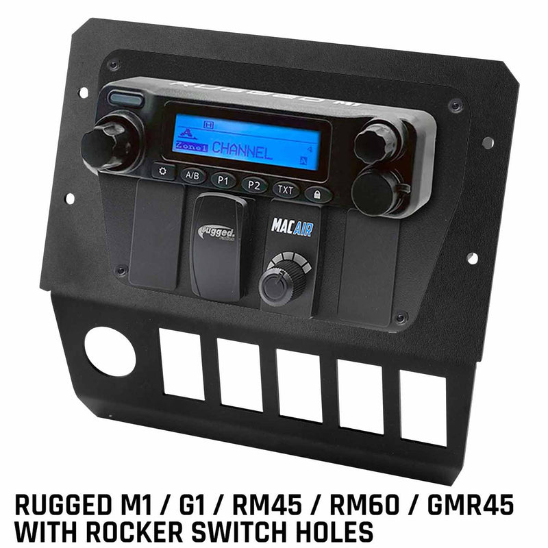 Load image into Gallery viewer, Rugged Radios Polaris General Multi Mount Kit for Radio and Intercom