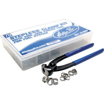 Load image into Gallery viewer, Motion Pro 12-0083 Stepless Clamp Fuel Line Fittings Kit