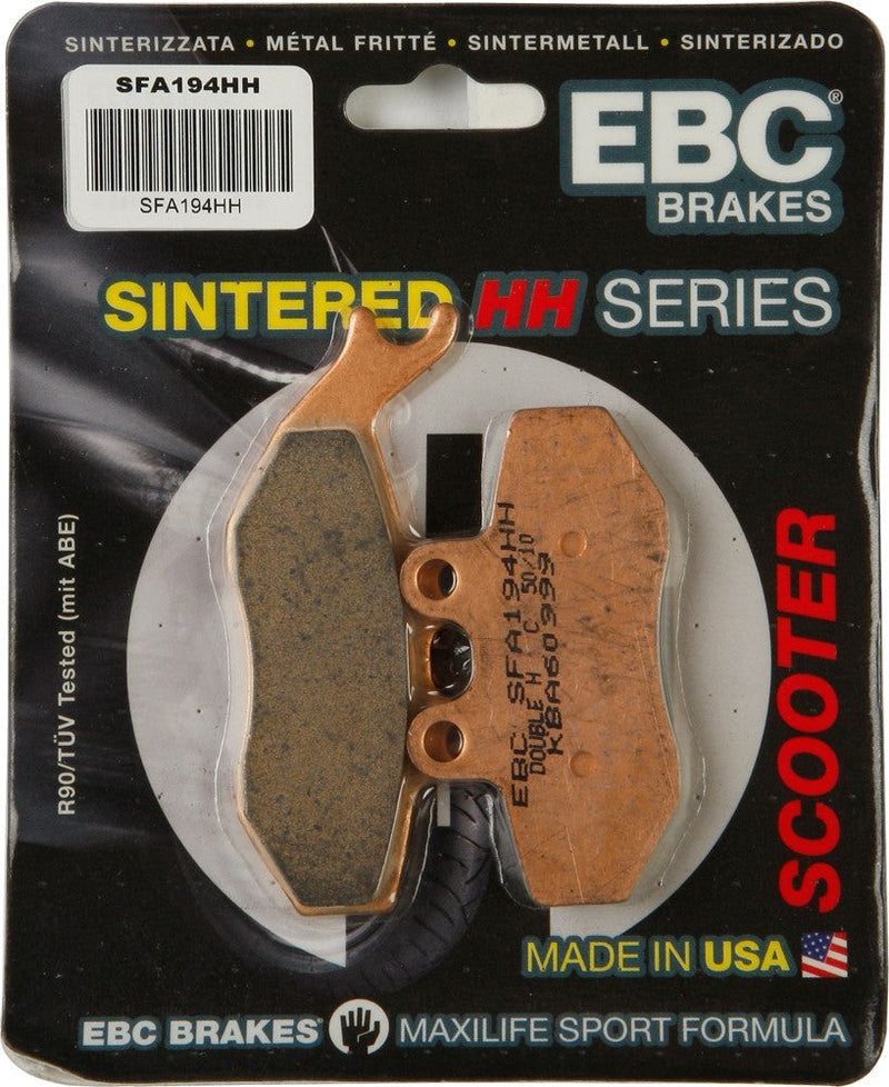 Load image into Gallery viewer, EBC 1 Pair SFA HH Series Scooter Sintered Brake Pads MPN SFA194HH