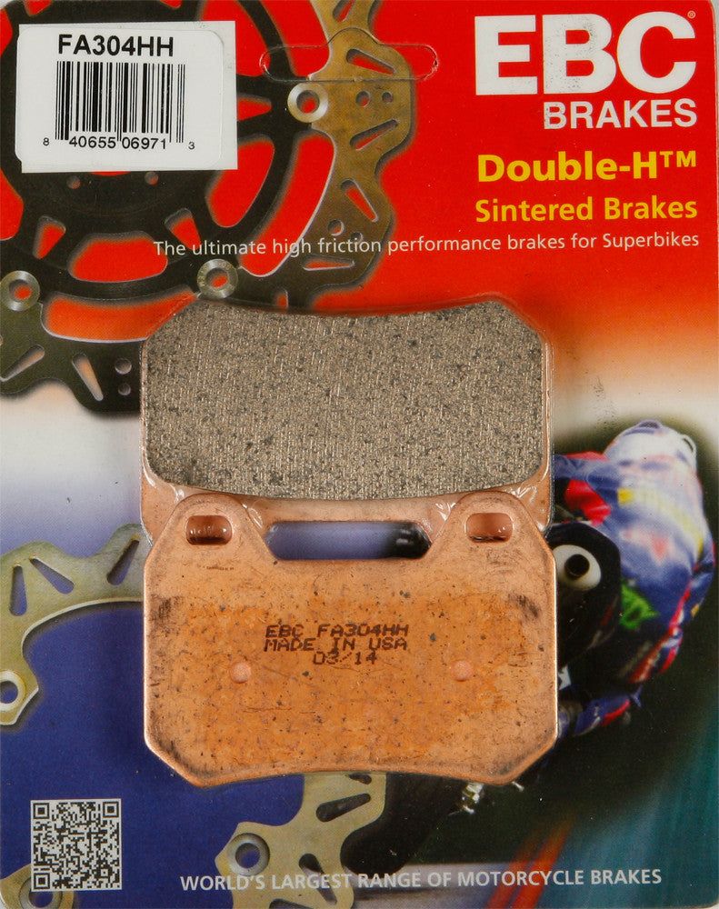 Load image into Gallery viewer, EBC 1 Pair Sintered HH Race Formula Brake Pads MPN FA304HH