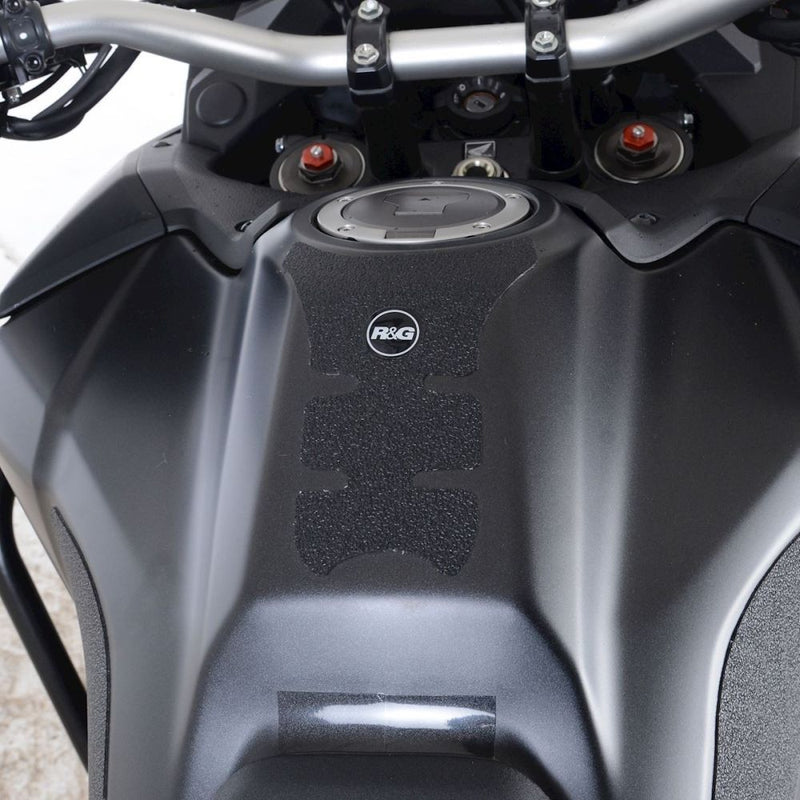 Load image into Gallery viewer, R&G Racing Black Tank Traction Grips For 2020-2023 Honda CRF1100L Africa Twin
