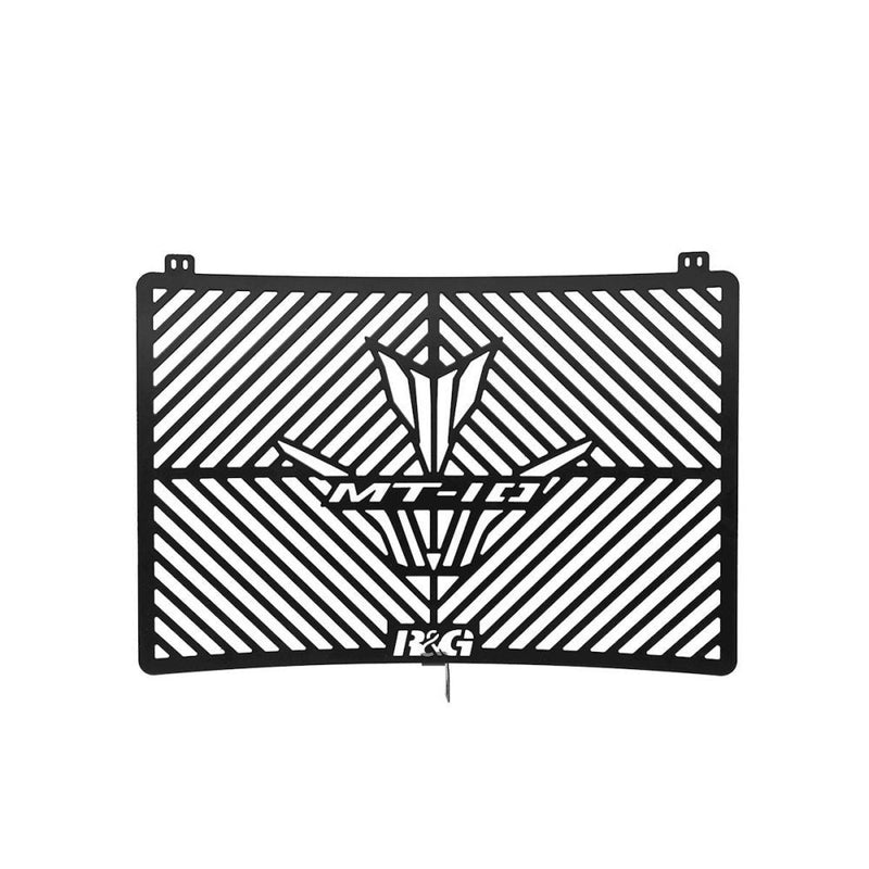 Load image into Gallery viewer, R&G Racing Black Branded Radiator Guard For 2018-2024 Yamaha MT-10