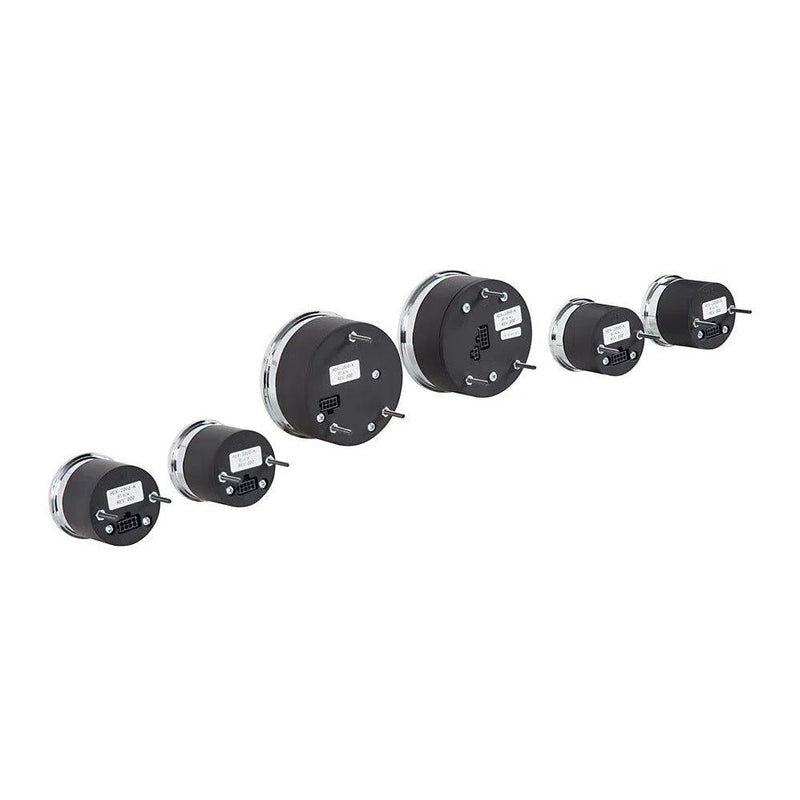 Load image into Gallery viewer, Dakota Digital 6-Piece Round HDX Analog Universal Gauge kit HDX-2060