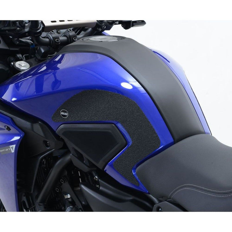 Load image into Gallery viewer, R&G Racing Clear Tank Traction Grips For 2016-2020 Yamaha MT-07 EZRG925CL