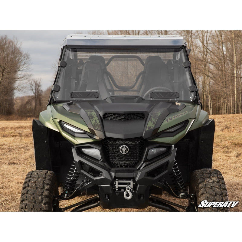 Load image into Gallery viewer, SuperATV Yamaha Wolverine RMAX Vented Full Windshield WS-Y-RMAX-V-70