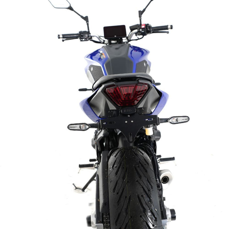 Load image into Gallery viewer, R&G Racing Black Tail Tidy License Plate Holder For 2021-2024 Yamaha MT-07 FZ-07