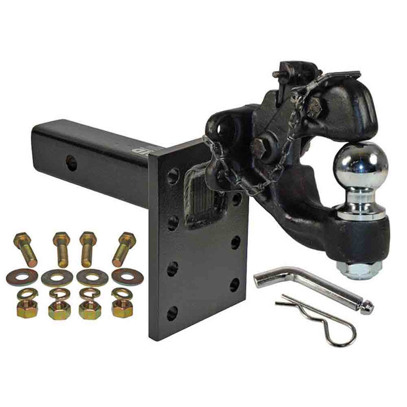Load image into Gallery viewer, Combination Pintle Hook with 2 Inch Ball, Mounting Plate and Hardware