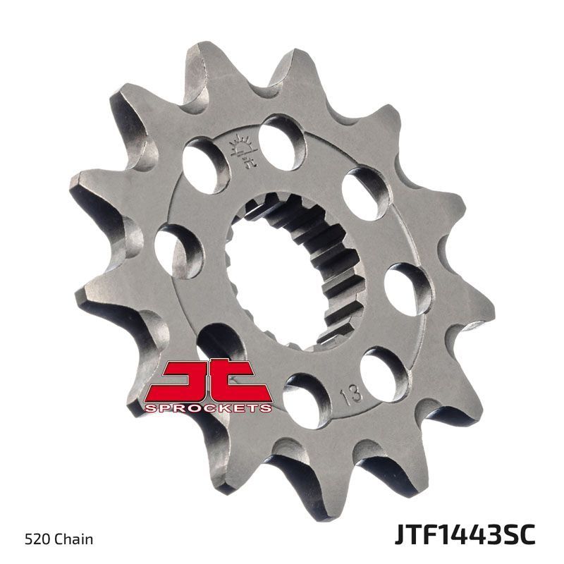 Load image into Gallery viewer, JT Sprockets Front Steel Countershaft Sprocket SC 13 Tooth 13T 520 Chain