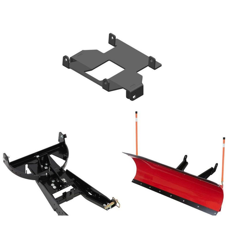 Load image into Gallery viewer, Denali Black UTV Snow Plow Kit For Polaris RZR Pro XP 2020-2021
