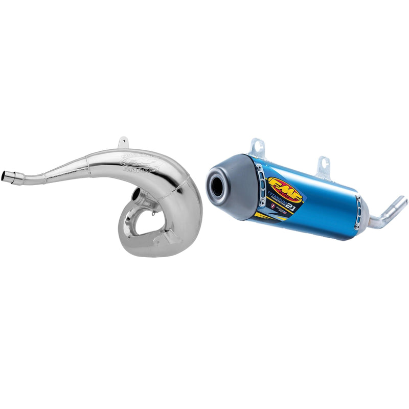 Load image into Gallery viewer, Gnarly Exhaust Pipe & Titanium Powercore 2.1 Silencer for KTM 300 XC 2017