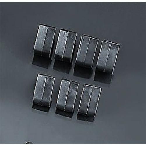 Load image into Gallery viewer, KURYAKYN BLACK REPLACEMENT PADS FOR KURYAKYN DUALLY ISO & TRIDENT PEGS SET 8023