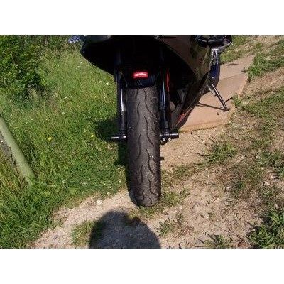 Load image into Gallery viewer, R&G Racing Black Fork Protectors For 2006-2010 Aprilia RS125 FP0055BK