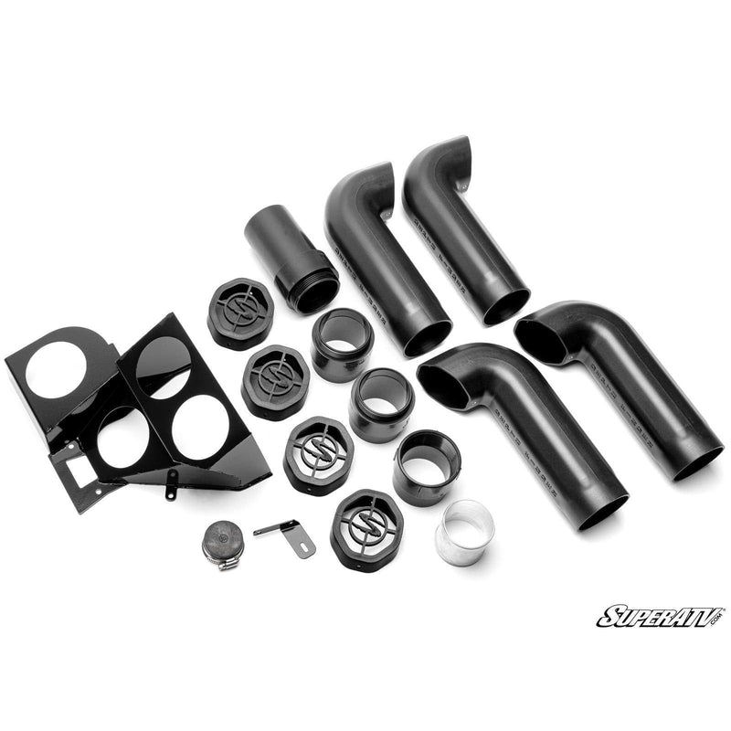 Load image into Gallery viewer, SuperATV Can-Am Maverick X3 Depth Finderâ„¢ Snorkel Kit SKL-CA-X3-02