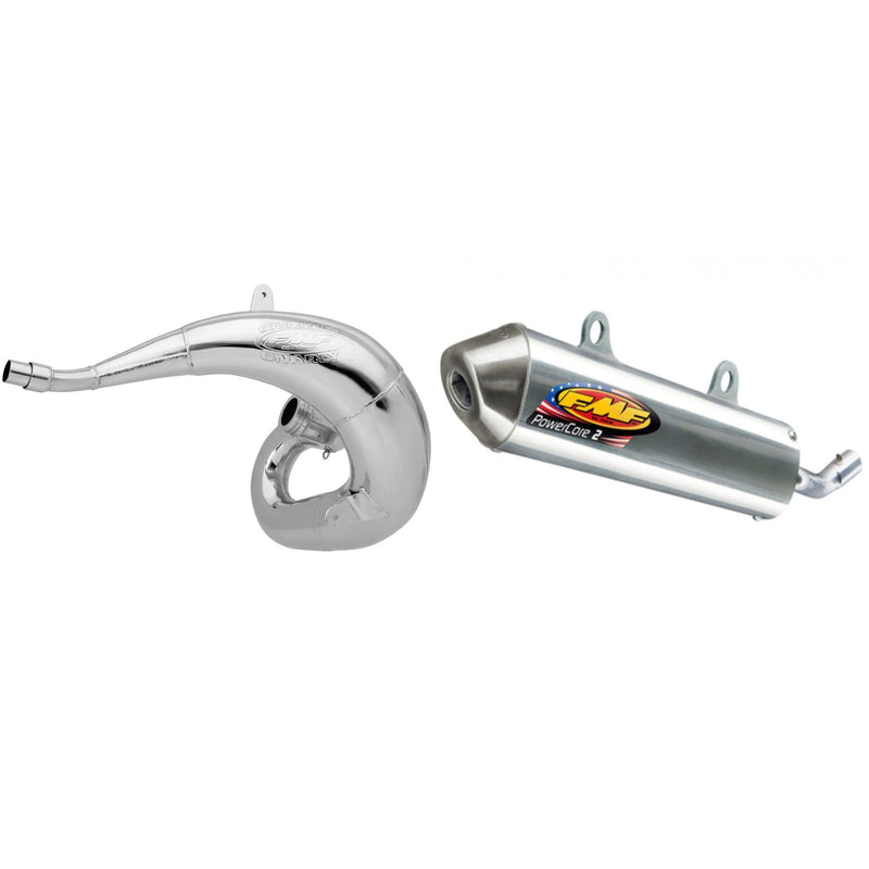 Load image into Gallery viewer, FMF Powercore 2 Silencer & Gnarly Pipe for KAWASAKI KX250 2001-2002
