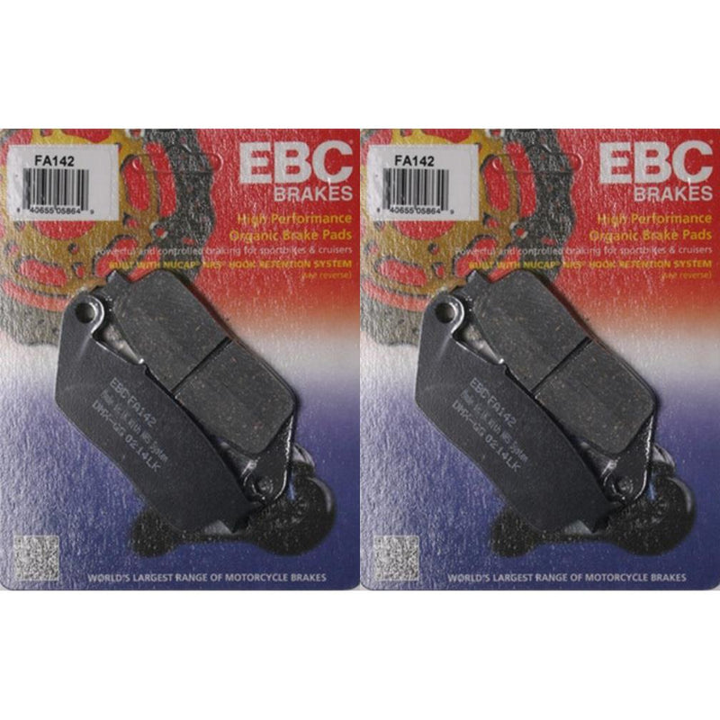 Load image into Gallery viewer, EBC Brake Pad Front Kit FA142 for Honda Valkyrie 1500/Tourer 1997-2003