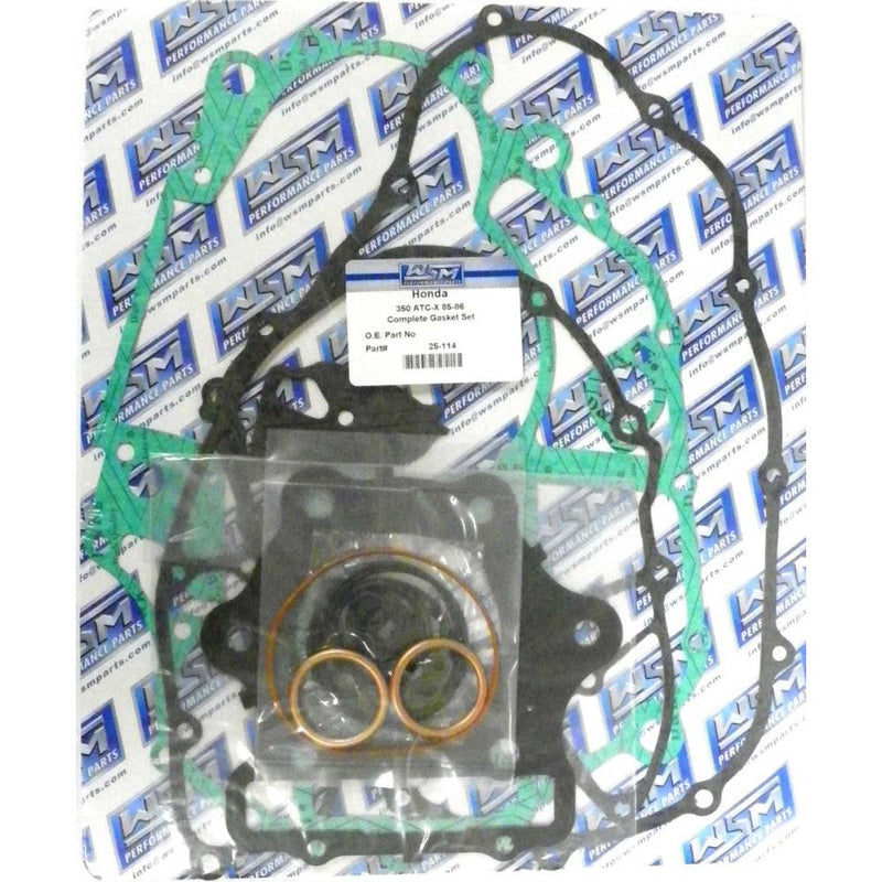 Load image into Gallery viewer, WSM Complete Gasket Kit For Honda 350 ATC-X 85-86 25-114