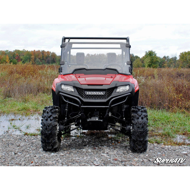 Load image into Gallery viewer, SuperATV Honda Pioneer 700 Scratch Resistant Full Windshield WS-H-PIO700-70