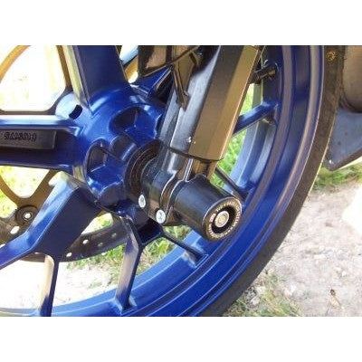 Load image into Gallery viewer, R&G Racing Black Fork Protectors For 2006-2010 Aprilia RS125 FP0137BK