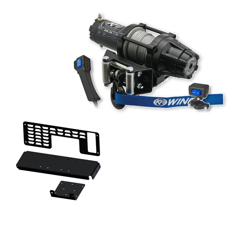 Load image into Gallery viewer, KFI Winch Kit For Polaris 500 Ranger Full-Size 4x4 2003-2008