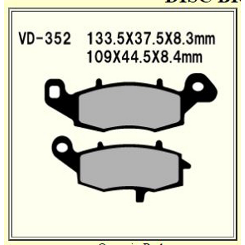 Load image into Gallery viewer, Vesrah Brake Pads (Vd-352Rjl) VD-352RJL