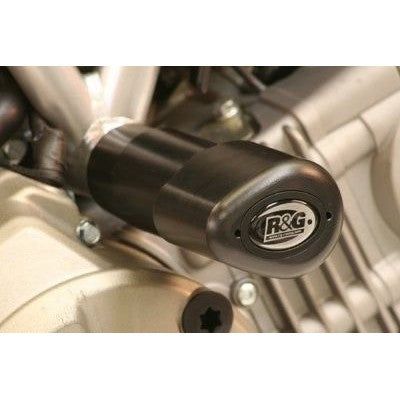 Load image into Gallery viewer, R&G Racing Black Aero Style Crash Protectors For 2008-2013 Aprilia Mana 850