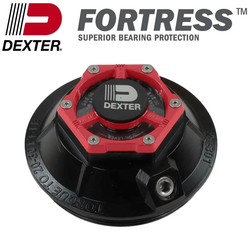 Load image into Gallery viewer, Fortress Complete Aluminum Oil Cap Replacement Kit, For Dexter 9,000 -10,000 lb. Axles (Sold Each)