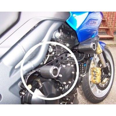 Load image into Gallery viewer, R&G Racing Black Classic Style Crash Protectors For 1988-1990 Yamaha FZR400 RR